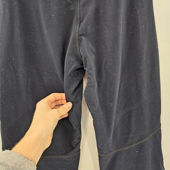 Lululemon black sweats pants 6 8 medium comfy lounge gym workout - Picture 4 of 5